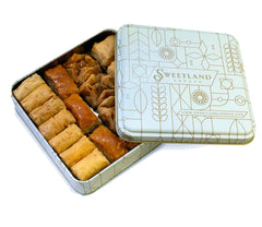 Luxury Assorted Baklava Tin (Handmade) - 500g