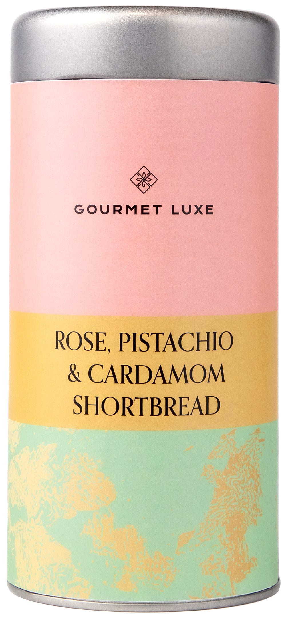 Rose, Pistachio & Cardamom Shortbread